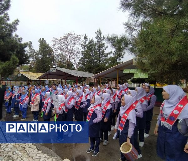 اردوی تشکیلاتی دختران سرزمین آفتاب ناحیه ۷ مشهد مقدس