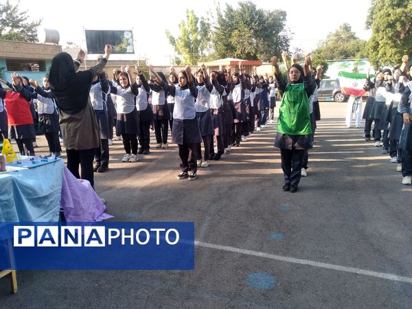 المپیاد ورزشی درون مدرسه‌ای دبیرستان دخترانه عرفان ناحیه سه شیراز