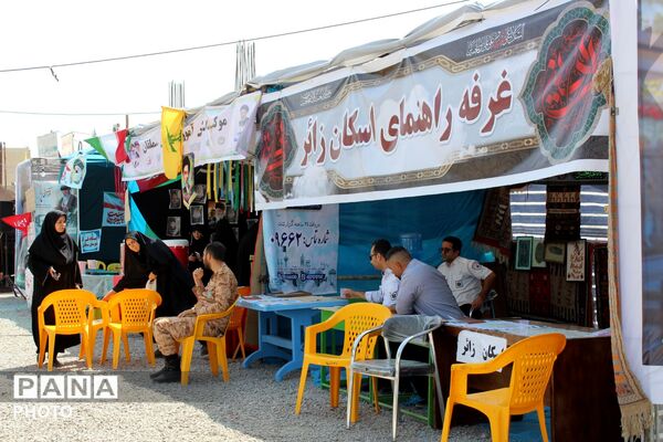 خدمت رسانی به زائران رهبر شهید در موکب آموزش و پرورش شهرستان سملقان