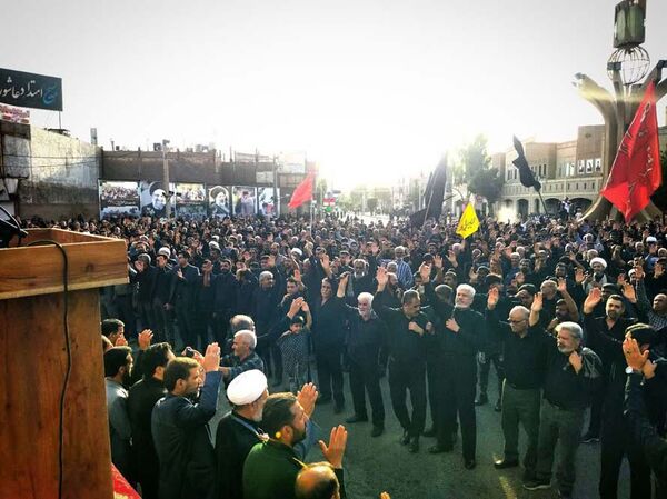 بم در سوگ رئیس‌جمهور مردمی، جهادی و انقلابی 
