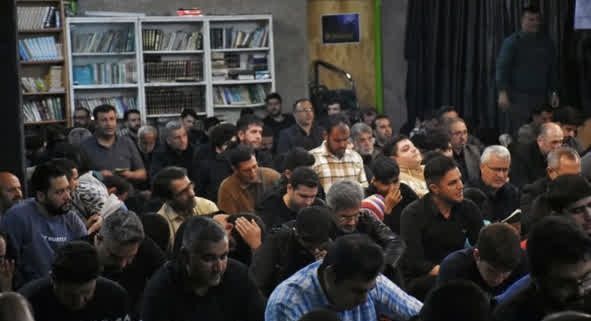 عزاداری شهادت امام جعفر صادق (ع) در آبیک 