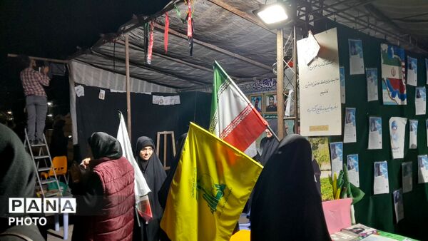 گذری بر موکب پارک دانشجو در پنجاه و سومین شب از اجتماعات مردمی 