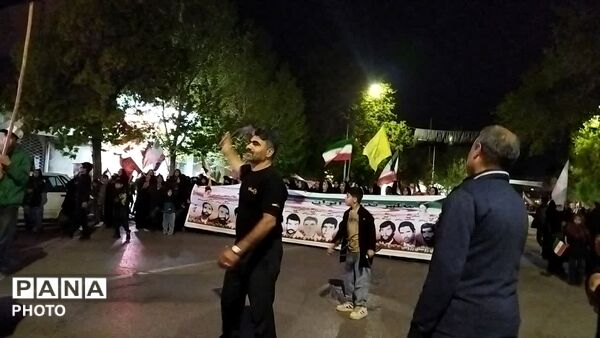 هیئت روستای زروند در چهل و ششمین شب از اجتماعات مردمی نیشابور 