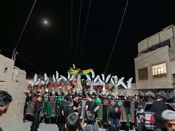 برگزاری مراسم شام غریبان در دهستان رزق آباد