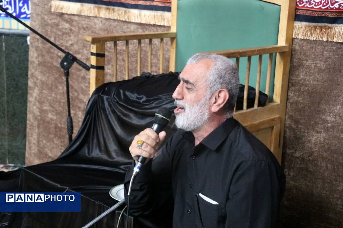 عزاداری ظهر عاشورا در مسجد حضرت صاحب الزمان(عج) مشهد
