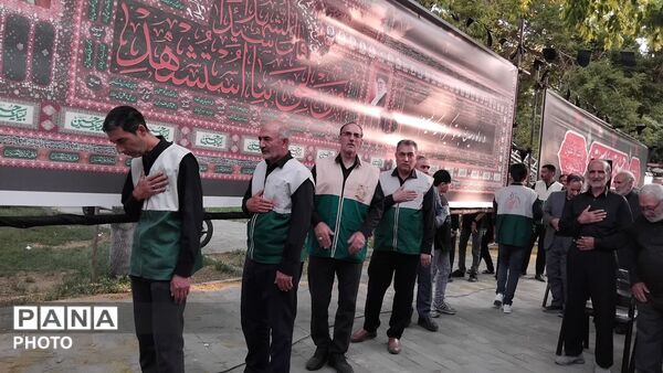 محفل اشک با حضور نوجوانان اهر