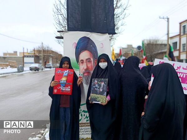 حضور پرشور مردم گل تپه در راهپیمایی روز جهانی قدس