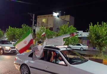 برگزاری رژه موتوری و ماشینی در رودان