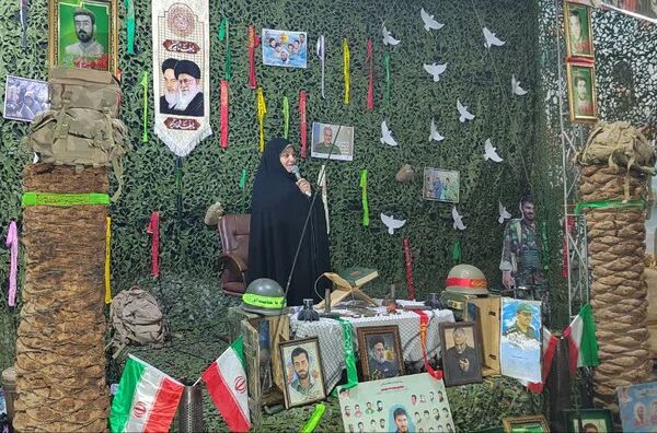 مراسم ششمین سالگرد شهادت سردار سلیمانی در شهر جعفریه قم