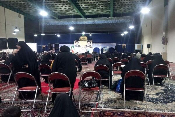 برگزاری مراسم یادبود شهید سید حسن نصرالله در مصلی قیامدشت ری یک