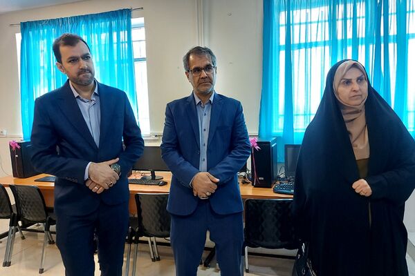افتتاح سایت کامپیوتر مدارس منطقه کهریزک 