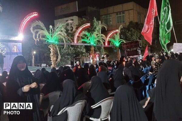  تهران سیاهپوش در شام غریبان رهبر شهید