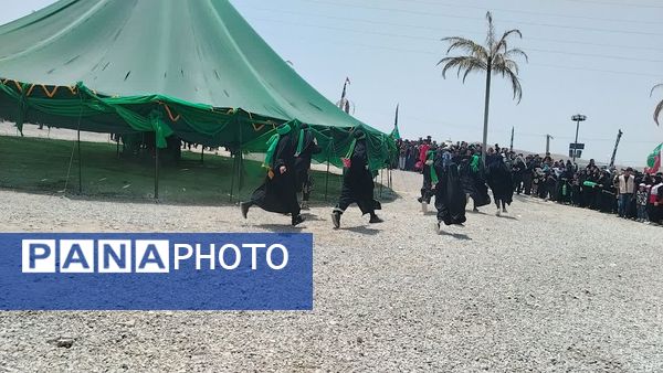 مراسم تعزیه‌خوانی در شهر طاقانک