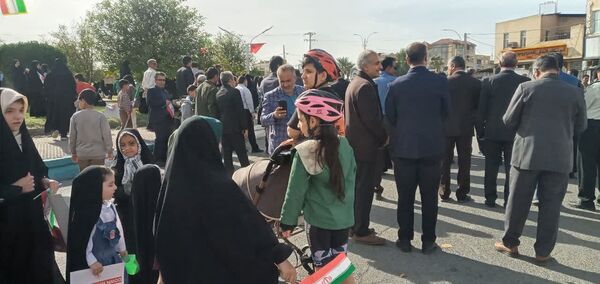 راهپیمایی پرشور مردم جیرفت