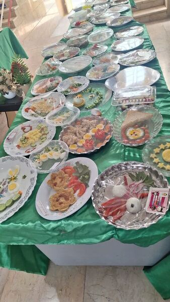 برگزاری روز جهانی تخم‌مرغ در دبستان دخترانه شهید جمیله کریمی شهرستان زارچ 