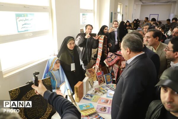 افتتاح نمایشگاه دستاوردهای کانون‌های فرهنگی تربیتی آذربایجان شرقی