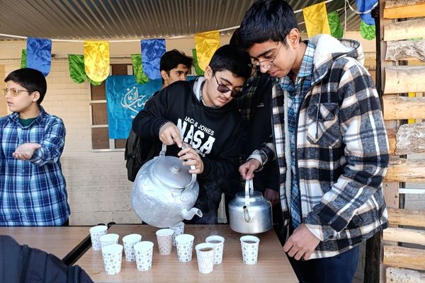موکب مدرسه قفلی در مشهد