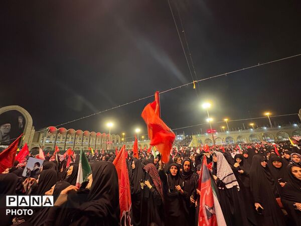 تکرار حماسه در وداع با شهید ایران