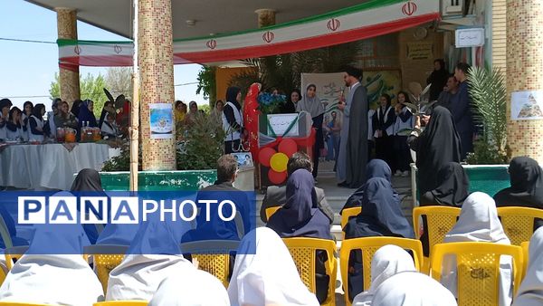 نواخته شدن زنگ سلامت در دبیرستان بهار آزادی 