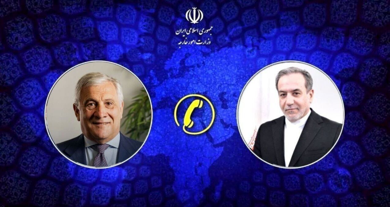 وزیران امور خارجه ایران و ایتالیا درباره آتش‌بس گفت‌وگو کردند