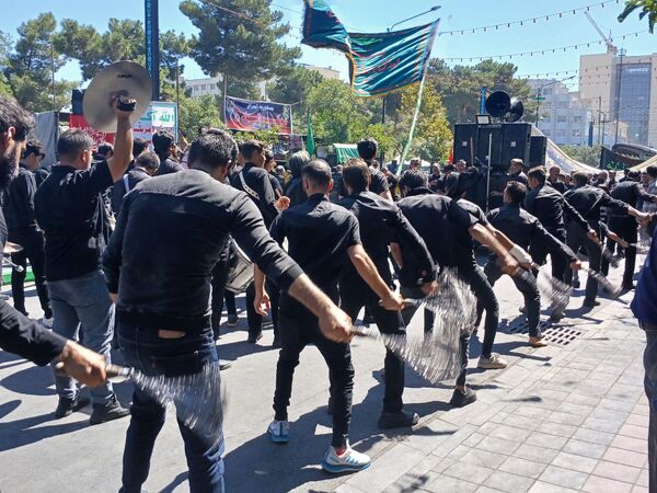 مشهدالرضا غرق ماتم شد