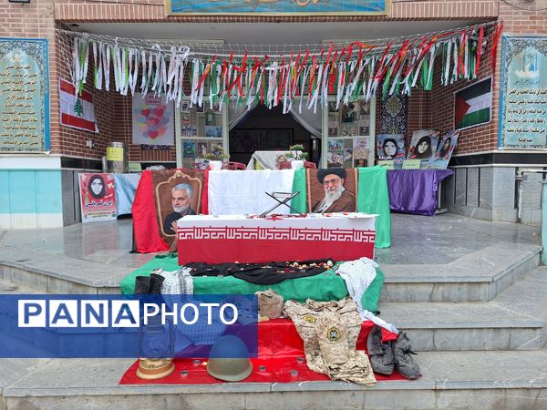 آماده‌سازی فضای مدارس شهرستان برای استقبال از پیکر مطهر شهید گمنام 