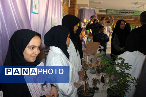 نمایشگاه طرح جابر در مدرسه باباییان ناحیه یک قم