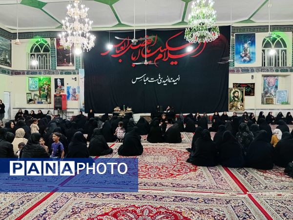 مراسم شام غریبان حضرت رقیه(س) در روستای عارف آباد