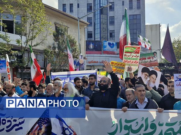 فریاد استکبارستیزی از رشت تا عرش