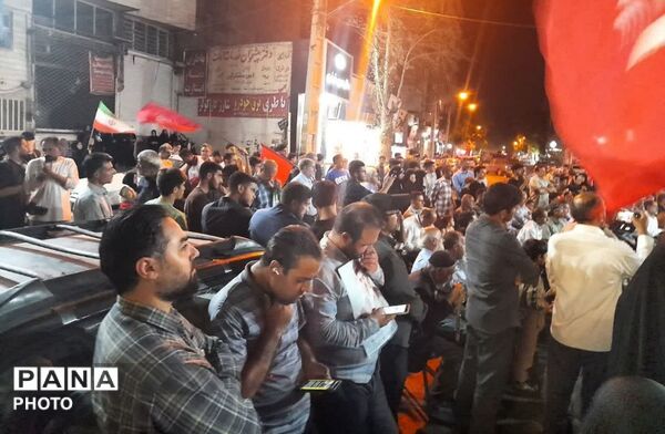 صدو‌هشتادونهمین تجمع همبستگی و ایستادگی مردم کمالشهر 
