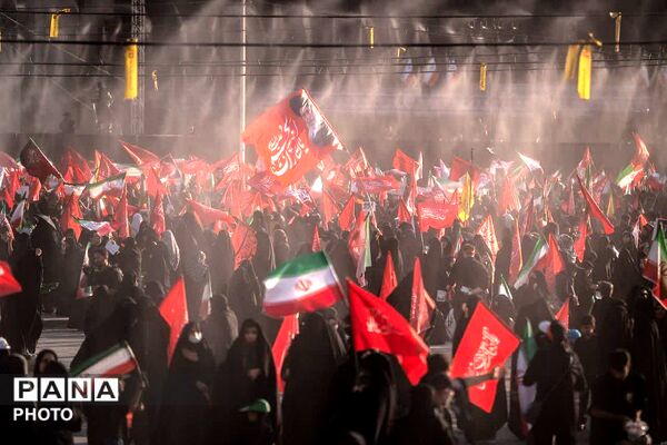 دومین روز مراسم بدرقه و وداع با رهبر شهید مقاومت