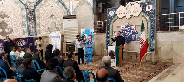 مراســم گرامیداشت شهیدان رئیسی؛ رجایی و باهنر در آستان مقدس امامزاده شاهرضا(ع) 
