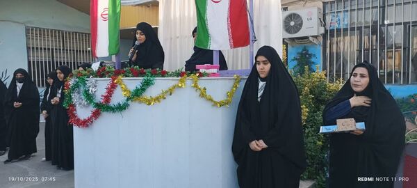 معارفه فرمانده بسیج دانش‌آموزی در کردکوی