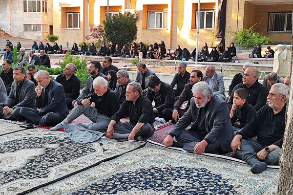 مراسم سوگواری روز هفتم محرم در استانداری کردستان