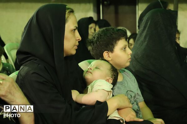 مراسم سوگواری حضرت قاسم بن الحسن (ع) در هیئت جوانان عباسیه شیرودی اسلامشهر