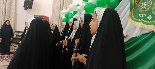 جشن میلاد حضرت فاطمه س در روستای نقاب شهرستان خلیل آباد