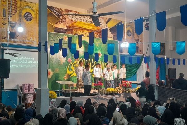 همزبانی مردم و مسئولان در جشن نیمه شعبان