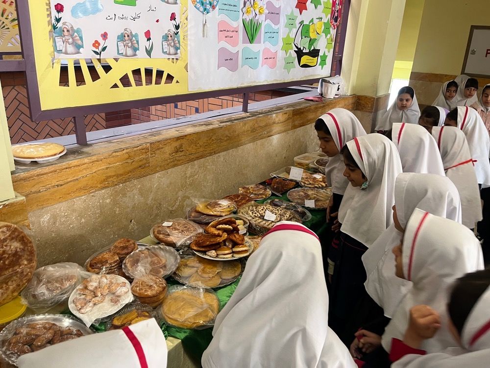 روز ملی نان و گندم در دبستان جوادالائمه شهرستان قدس