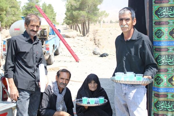 مراسم سوگواری عاشورا در فرخک، غار، بشرآباد و دربهشت با آداب سنتی