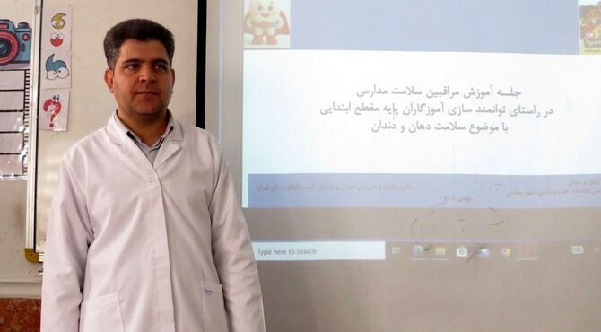 دوره آموزشی آموزگاران پایه در مدرسه شهید همت