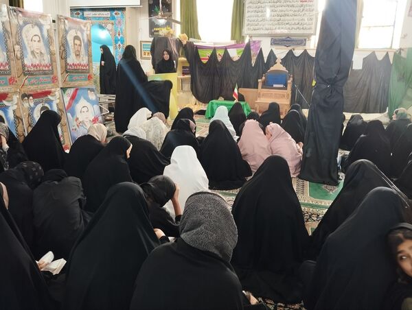 قرائت دعای ام داوود در اعتکاف شهرستان خلیل آباد 