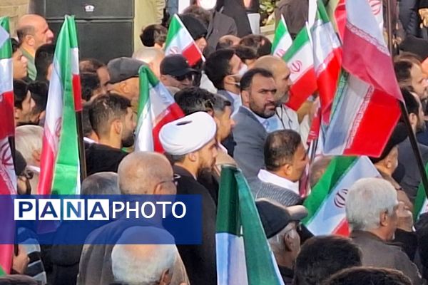 راهپیمایی و همبستگی مردم شهرستان پردیس در محکومیت اقدامات تروریستی