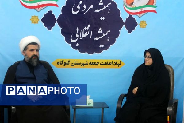 تجدید میثاق مدیر آموزش و پرورش گلوگاه با شهدا و دیدار با امام جمعه شهرستان 