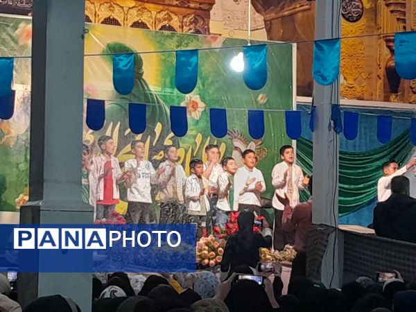 همزبانی مردم و مسئولان در جشن نیمه شعبان