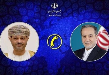 گفت‌وگوی تلفنی وزرای امور خارجه جمهوری اسلامی ایران و سلطنت عمان