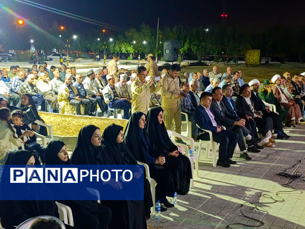 رزمندگان فراشبند در یادواره شهدای اقتدار ملی گردهم آمدند