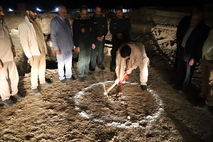 کلنگ احداث اردوگاه زائران کربلای ایران به زمین زده شد