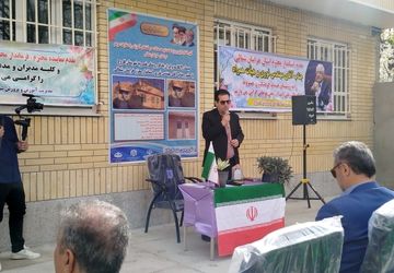 افتتاح اولین مدرسه طرح نهضت توسعه عدالت در فضاهای آموزشی استان در فاروج 