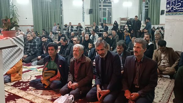 تشییع پیکر شهید گمنام در شهرستان کاشمر 