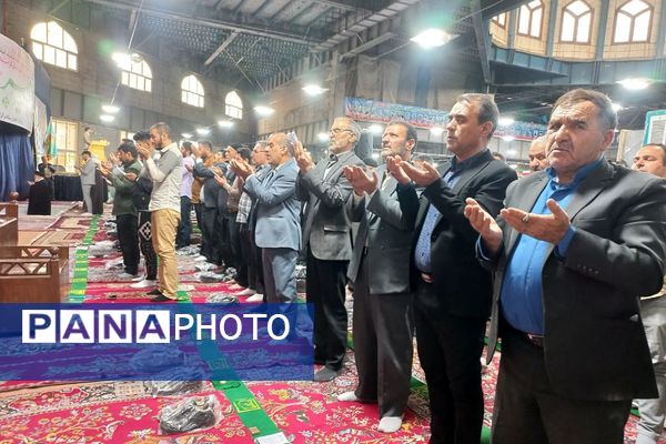 برگزاری نماز عید سعید فطر در مصلی بزرگ نسیم‌شهر